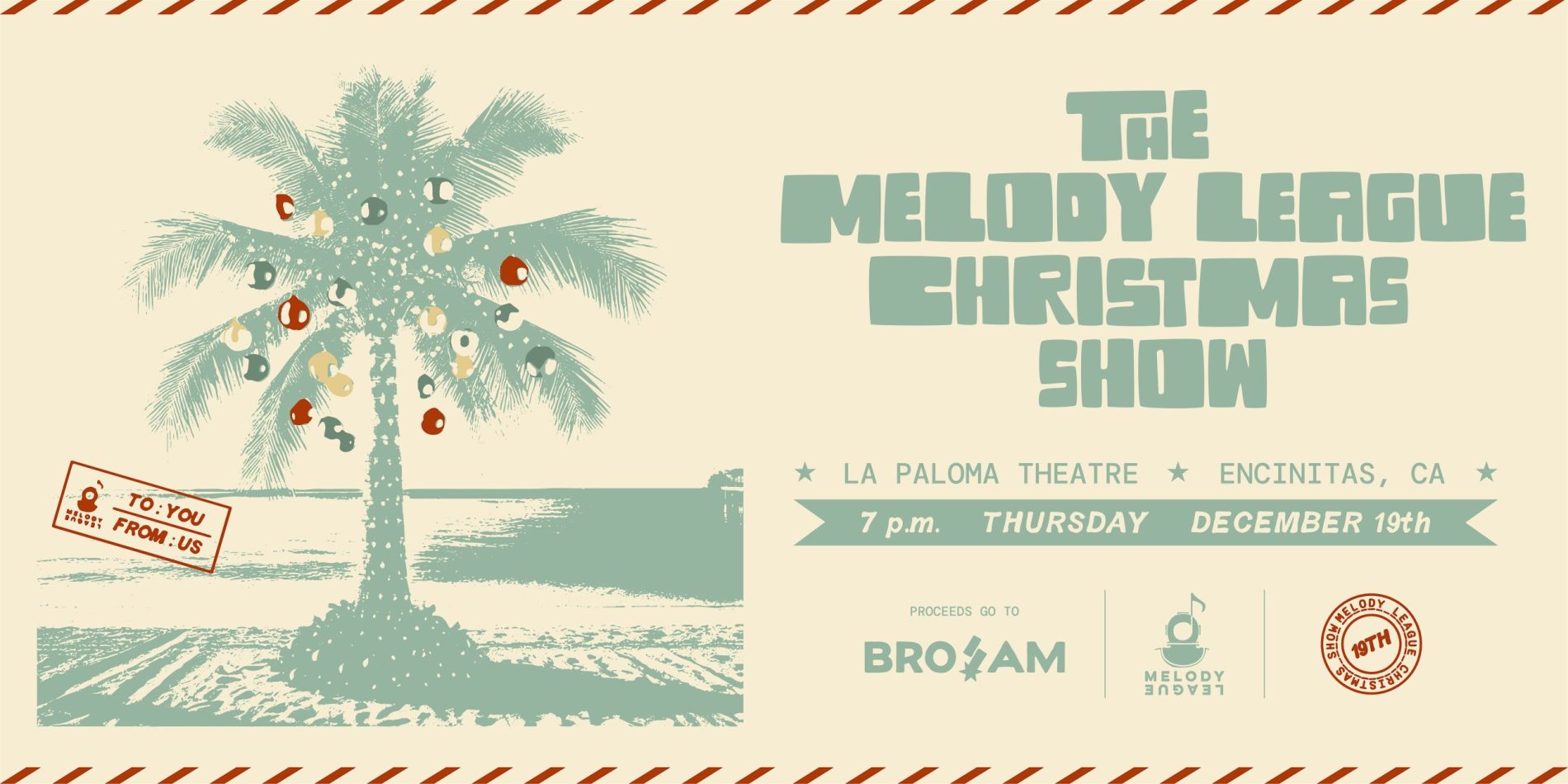 A Melody League Christmas Show 2024: Rocking Around the Christmas Tree in Encinitas